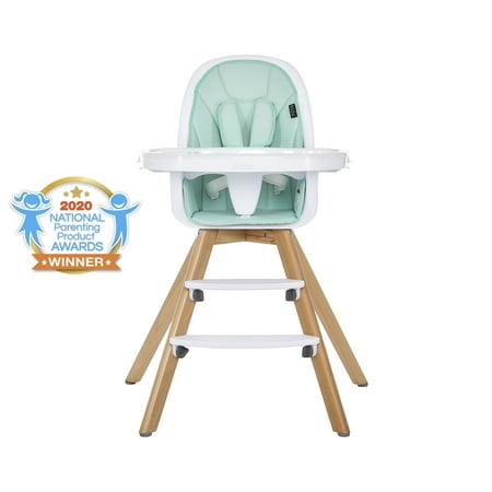Evolur Zoodle 3-in-1 High Chair Booster Feeding Chair with Modern