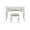 White, variant on Cherub Vanity Set Featuring Stool And Mirror Cherry Brown