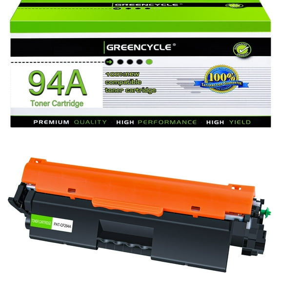 greencycle CF294A Toner Cartridge Replacement Compatible for HP 94A Black Toner Cartridge Laser Jet Pro MFP M148dw M148fdw M118dw M118 M149fdw Printer (1PCS)