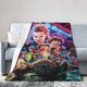 thumbnail image 2 of Manta de Stranger Things, manta de felpa grande y súper suave para niños, niñas y adultos jóvenes, manta de franela cálida y acogedora para sala de estar, sofá cama para todas las estaciones, 40 x 30, 2 of 8