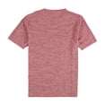 thumbnail image 2 of Perry Ellis Mens Space Dyed Crewneck Embellished T-Shirt, Red, X-Large, 2 of 2