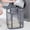 Gray, variant on Konghyp Foldable Wall Mounted Laundry Basket Large Capacity Breathable Storage Bag for Dirty Clothes, Portable Hanging Mesh Hamper with Straps for Bathroom, Shower & Home Organization