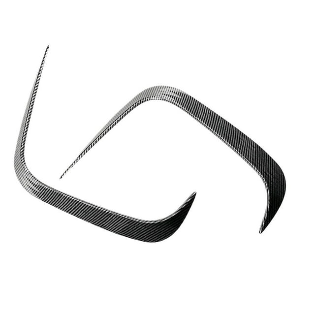 2 Pcs Car Rear Bumper Wind Blade Spoiler Trim Cover Accessories For BMW 2 Series M2 F87 Coupe 2016-2021