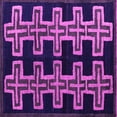 thumbnail image 1 of Ahgly Company Indoor Square Southwestern Pink Country Area Rugs, 6' Square, 1 of 4