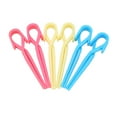 120Pcs Colorful Hair Positioning Clip Rust Proof Hairdressing Perm