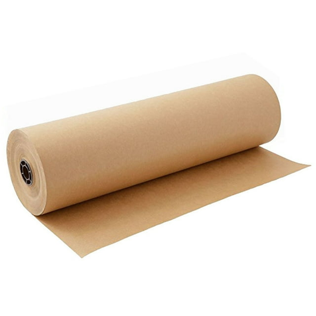 Large Kraft Paper Roll 12" x 1200" (100 ft) - Perfect for Gift Wrapping & Crafts