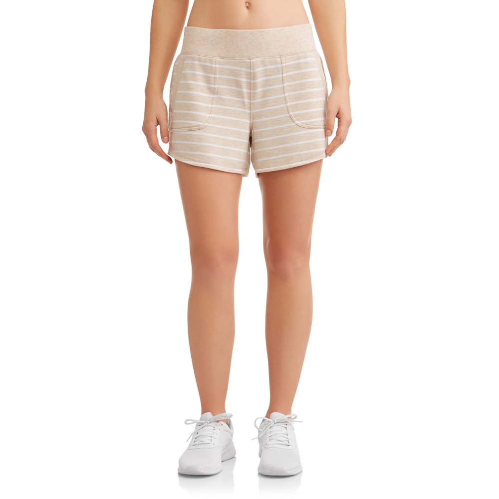 Athletic Works Athletic Works Women's Athleisure Knit Gym Shorts With