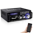 thumbnail image 1 of Amplificador estéreo inalámbrico 180W Sunbuck AS-25BU con USB Tarjeta SD Radio FM y control remoto, 1 of 3