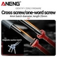 thumbnail image 4 of ANENG B05 Word/cross Screwdrivers Neon Bulb Indicator Meter Electric Pen Insulated Electrician Highlight Pocket Tester Pen Tools, 4 of 8