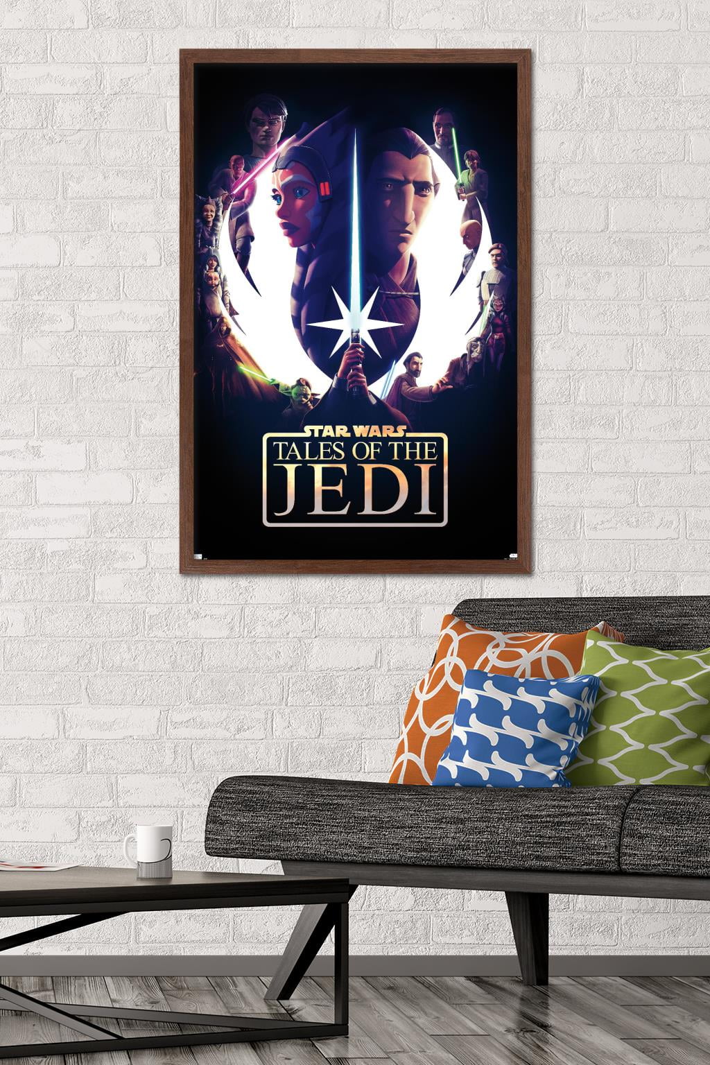 Star Wars: Tales of the Jedi - One Sheet Wall Poster, 22.375" x 34" Framed