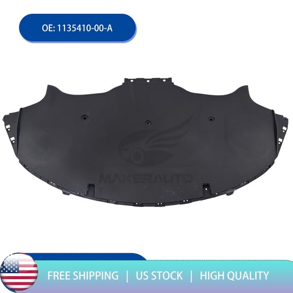 NEW Rear Bumper Underbody Lower Board Cover 1135410-00-A For 17-23 Tesla Model 3