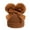 Brown, variant on Taybagh Kids Hat Warm Boys Winter Hats with Bow Thick Double Pompom Cap for 6-36 Months