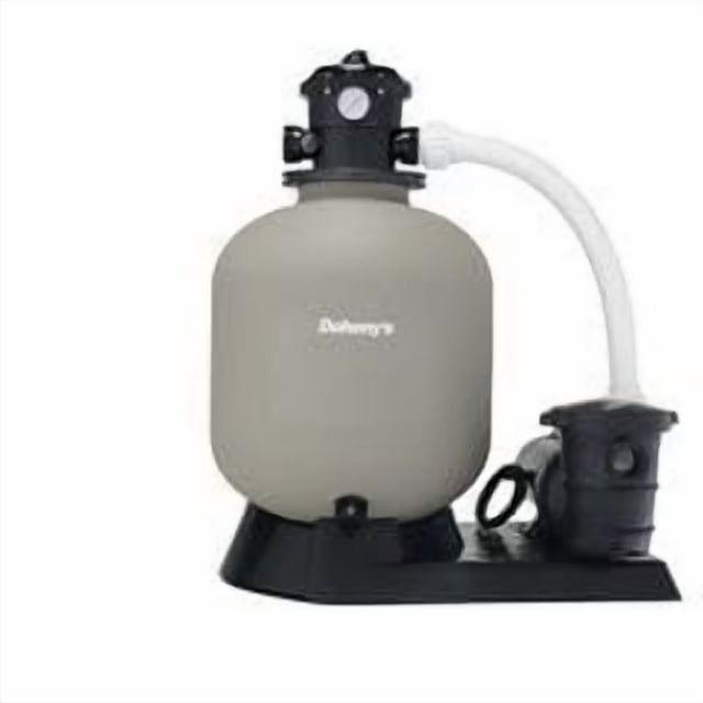 Doheny's Harris Filtre à Sable PRO force pour Piscine hors Sol, Réservoir de 16 Pouces avec Pompe 3/4 HP