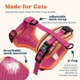 thumbnail image 3 of Petgrove Cat Harness and Leash Set for Walking, Sierra Mountains, Small, 3 of 7