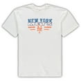 thumbnail image 2 of Men's Concepts Sport White/Royal New York Mets Big & Tall Pinstripe Sleep Set, 2 of 3