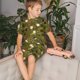 thumbnail image 4 of Fotbe Gnomes Playing in the Garden Pijama Estampada de 2 Piezas para Niños – Ropa de Dormir de Manga Corta Cómoda para Niños y Niñas, Camiseta y Shorts de Algodón-XX-Large, 4 of 6