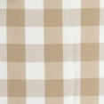 thumbnail image 5 of Checkered Memory Foam U-Shape Non-Slip Chair Cushion Pad 4 Pack - Taupe/White, 5 of 6