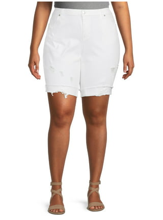 thespian Perth vokal Womens Shorts in Womens Clothing | White - Walmart.com