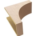 thumbnail image 6 of 9"W x 18"D x 18"H Classic Stockport Rough Cedar Woodgrain TimberThane Corbel, Primed Tan, 6 of 6