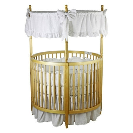 Dream On Me Sophia Posh Circular Crib Natrual