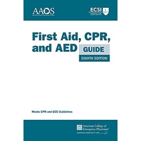 Pre-Owned First Aid, CPR, and AED Guide, 9781284430585, 1284430588, Paperback, 8 edition