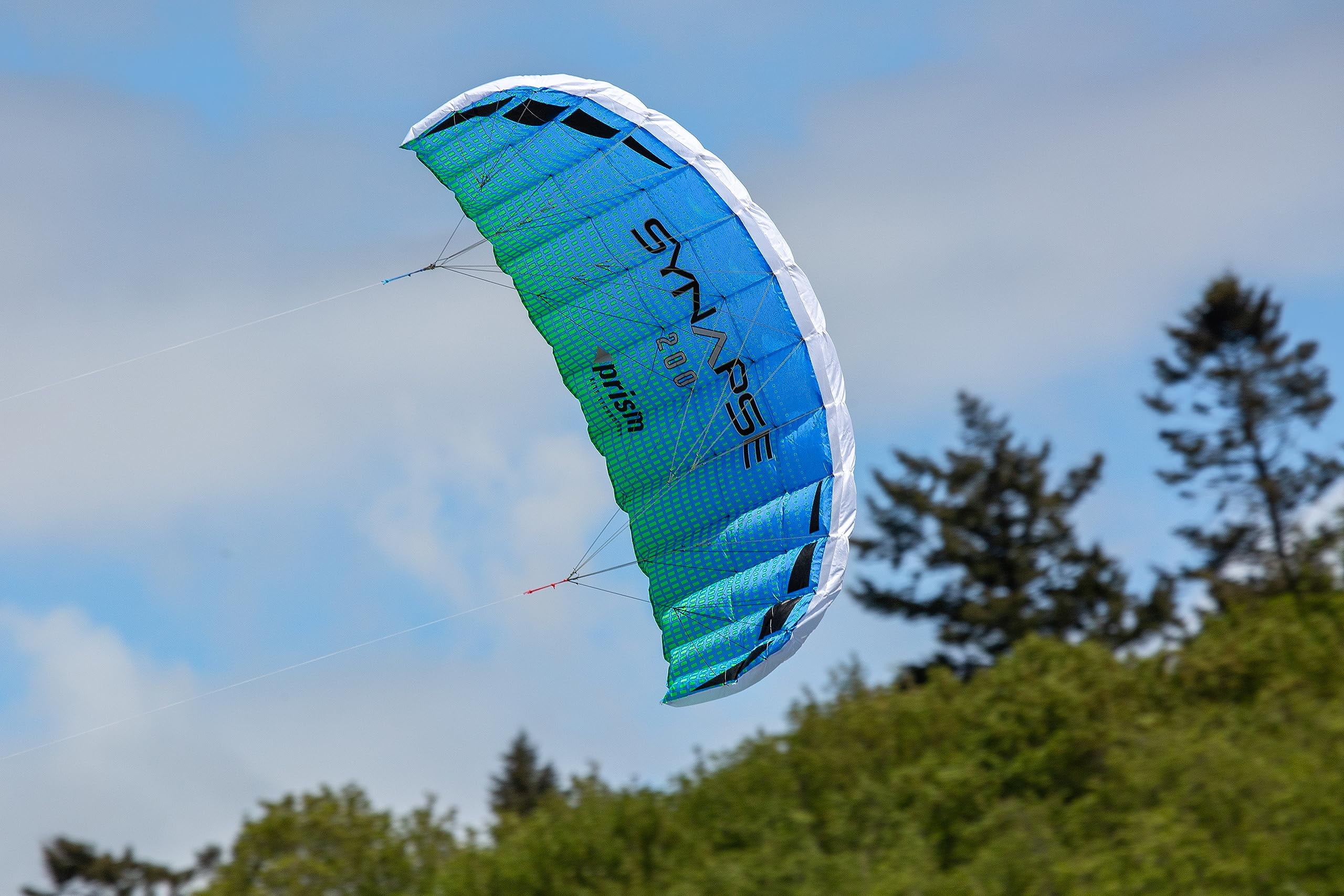 Prism Kite Technology Synapse Dual-line Parafoil Kite - an Ideal Entry Level Kite for Kids and Adults to Dual-line Kiting