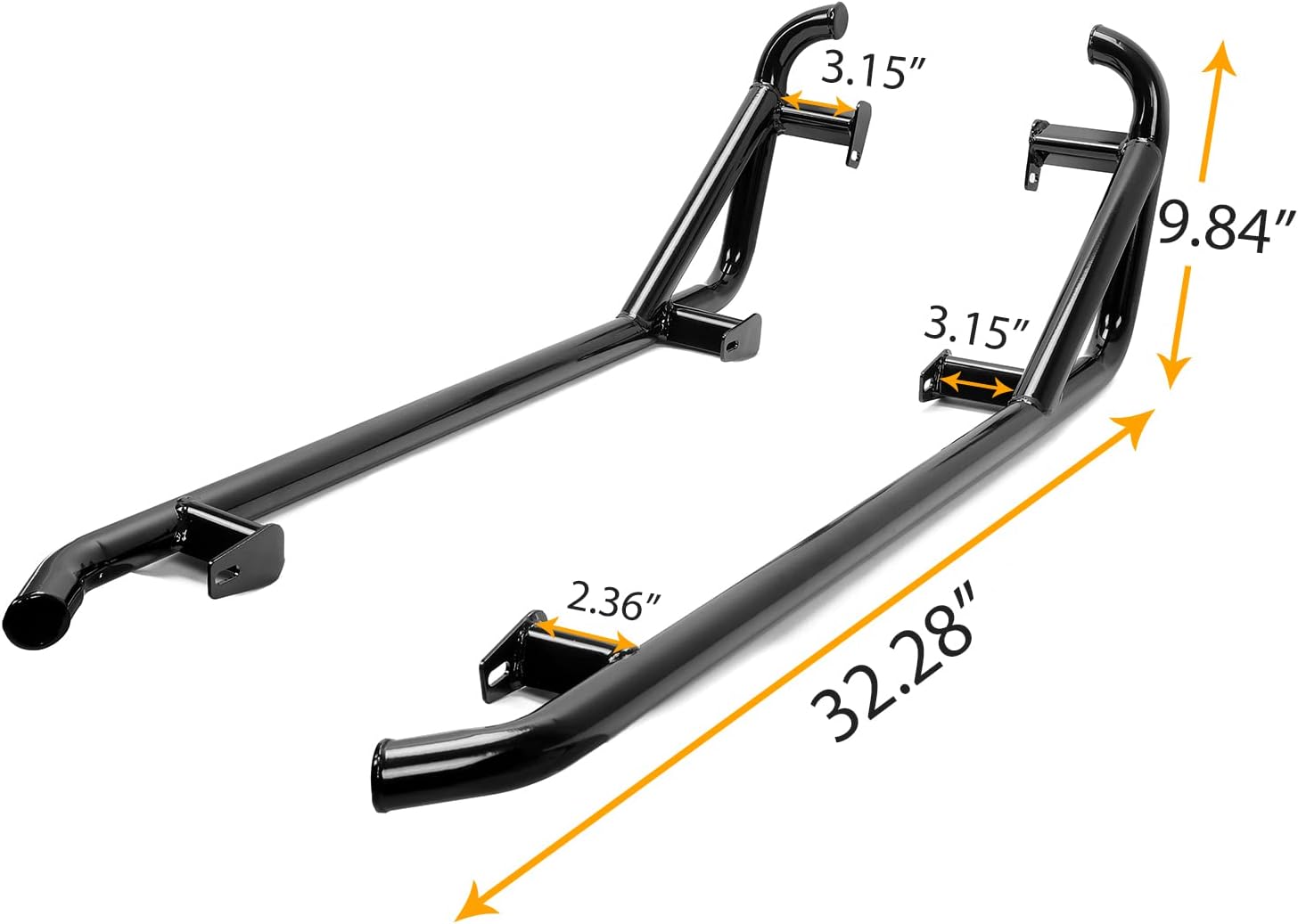 Kojem Nerf Bars Rock Sliders, Fit for Polaris 2014-2022 Polaris RZR 900, Trail 900S 1000S XP1000, Turbo