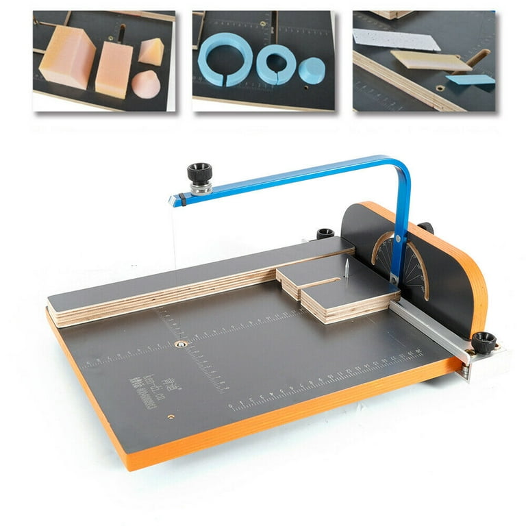 Miumaeov Hot Wire Foam Cutter Machine, Foam Cutter Working Stand Table  Styrofoam Sponge Cutting Tool for Foam Carving Modeling and Crafts DIY,  39x28cm 