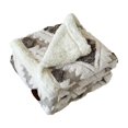 thumbnail image 2 of Manta doble de tafetán hueco catiónico de lana de cordero | Manta cálida y acogedora para la oficina o el hogar | Funda de franela suave para sofá cama o siesta, 2 of 7