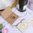thumbnail image 4 of 8pcs Wooden Greeting Cards Wedding Vow Books Officiant Wedding Day Card Bride and Groom Bridal Shower Gifts Booklet Keepsake Vow Renewal Notebook Mr and Mrs Marriage Vows Cards White, 4 of 6
