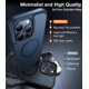 thumbnail image 5 of Funda de teléfono TORRAS magnética a prueba de golpes para iPhone 16 Pro Max, 5 of 8
