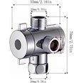thumbnail image 2 of Robinet de Remplacement pour Douche, Vanne de Remplacement pour Évier de Cuisine, 2 of 5