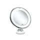 thumbnail image 1 of Espejo de maquillaje Aumento 10x Espejo de maquillaje iluminado por LED Giratorio de 360 ° con ventosa integrada Espejo de afeitar Espejo de pared Espejo de aumento con pilas Ormromra LL-0033, 1 of 5