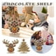 thumbnail image 3 of Marco de Navidad de madera Calendario de cuenta atrás de Adviento Vacío DIY Recargable Sin terminar Chocolate Rack Adorno Regalo en miniatura Árbol de Navidad sidaley HA009229-01, 3 of 6