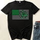 thumbnail image 2 of Moda mujer Casual cuello redondo St. Patrick's Day impreso camiseta suelta manga corta Tops blusa Pompotops hkajfhjk458793, 2 of 3