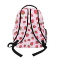 thumbnail image 3 of Xixirimido Axolotl Strawberry Dots Red Pink Print 17" School Backpack for Girls High School Book Bag Cute Backpack Lightweight Middle School Back Pack Daypack Elementary, 3 of 8