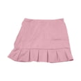 thumbnail image 4 of Wxolcjlv Womens Ruffle Hem Mini Skort High Rise Fitted Silhouette Travel Casual Skorts, 4 of 5
