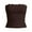 Coffee, variant on Besolor Women Lace Trim Tube Top Strapless Ribbed Knit Slim Fitted Shirts Teen Girls Summer Going out Tops Streetwear