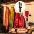 thumbnail image 5 of Kayak Paddle Wall-mount HolderBlack Marine Kayak Paddle Storage Rack Metal Kayak Paddle Holder For Canoe SUP Paddle Or Kayak, 5 of 5