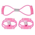 thumbnail image 3 of Bands For Working Out, 2Pcs 8 Shaped Exercise Bands Fitness Equipment Chest Expander Condition and Strengthen Muscles, 3 of 7