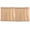 Light Warm Brown, variant on Haosy 2 Panels Rod Pocket Tier Curtains 27 x 24 Light Filtering Privacy Semi Sheer for Kitchen Bathroom, Line Block Doodle
