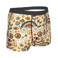 thumbnail image 4 of Uemuo 70s Hippie Style Pattern Men's Boxer Briefs,Trunk Anti-Chafing,Comfortable, Durable, and Stylish Underwear-XX-Large, 4 of 9