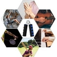 thumbnail image 5 of Empuñaduras de mano para entrenamiento de fuerza, pinzas de espuma suave para entrenamiento de manos, fortalece el ejercitador de agarre de mano, paquete de 2, 5 of 5