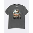 thumbnail image 5 of Washing Away Bad Vibes - Graphic Tee - Funny Cotton T-Shirt for Clearing Negative Energy in Style, 5 of 9