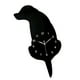 thumbnail image 4 of Reloj de Pared de Acrílico con de Gato Y Perro de Dibujos Animados, Reloj de Pared Decorativo con Columpio Y Cola, Black Dog 01 BLESIY reloj de pared gato, 4 of 6