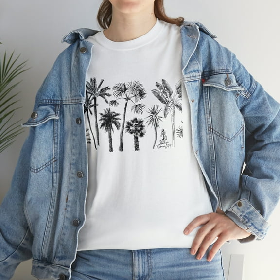 TSmartArt @ Walmart. Island Trees. Unisex Heavy Cotton T-Shirt. Plus