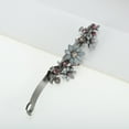 thumbnail image 3 of Unique Bargains 1 Pc Hair Clips Grace Flower Spring Clip Hairdo Clip Light Gray, 3 of 5