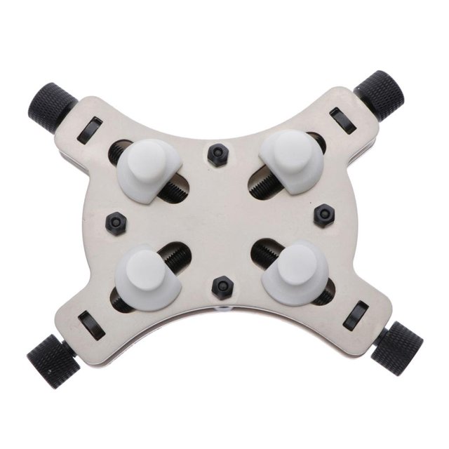 Soporte De Caja De Reloj Ajustable Soporte De Caja De Reloj Trasero Herramienta De Reparación De Relojero Sunnimix Soporte para reloj para reparación de joyas