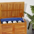 thumbnail image 2 of vidaXL Garden Storage Box with Louver 150x50x56 cm Solid Wood Acacia, 2 of 5
