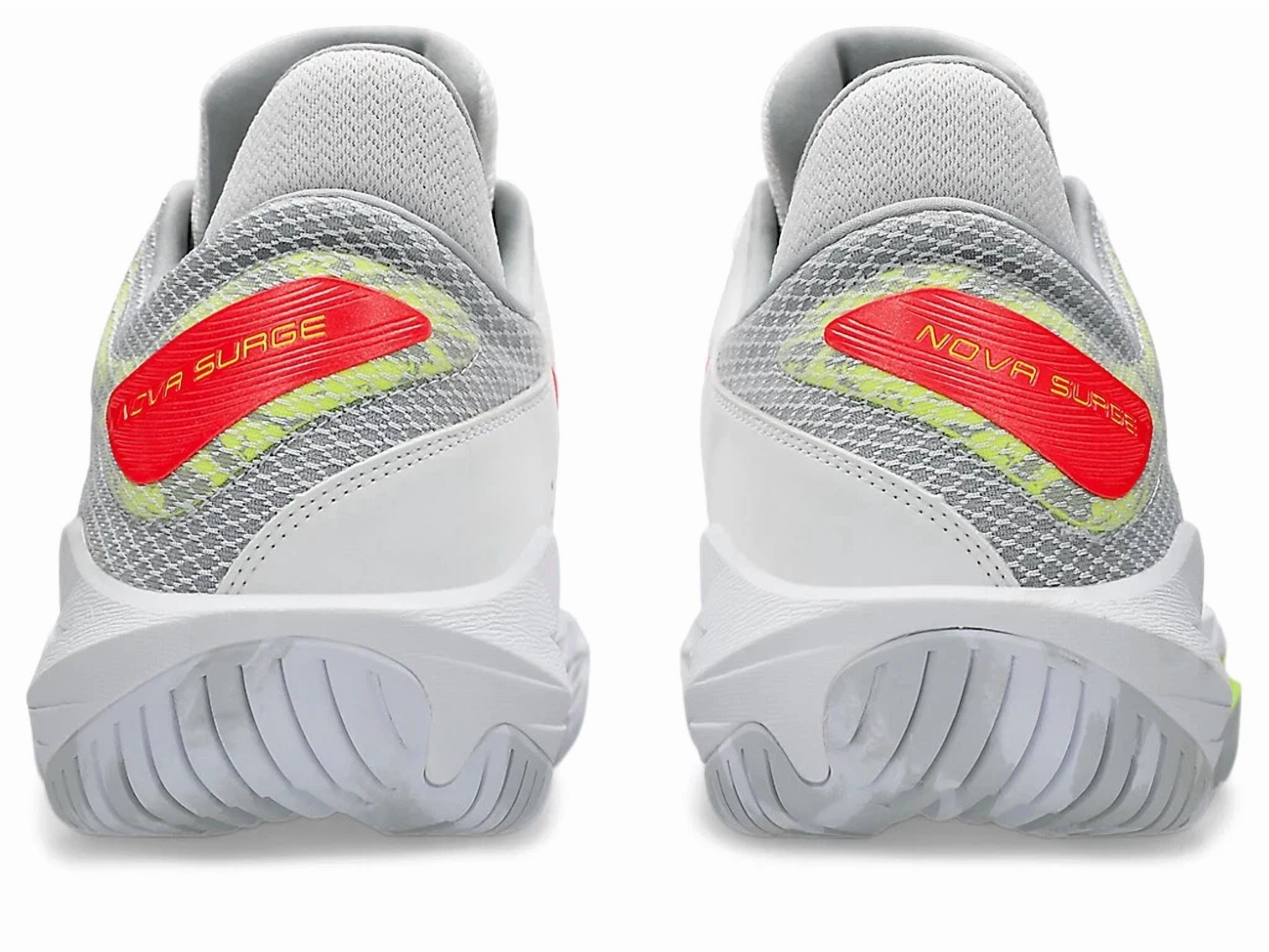 ASICS NOVA SURGE LOW 1061A043 103 White Sunrise Red Basketball